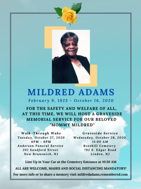 Mildred Memorial Video